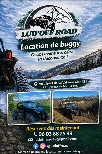Location et balades en buggy avec Lud'off road_La Valla-en-Gier