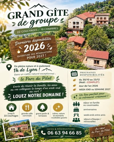 Grand gîte de groupe_Saint-Régis-du-Coin