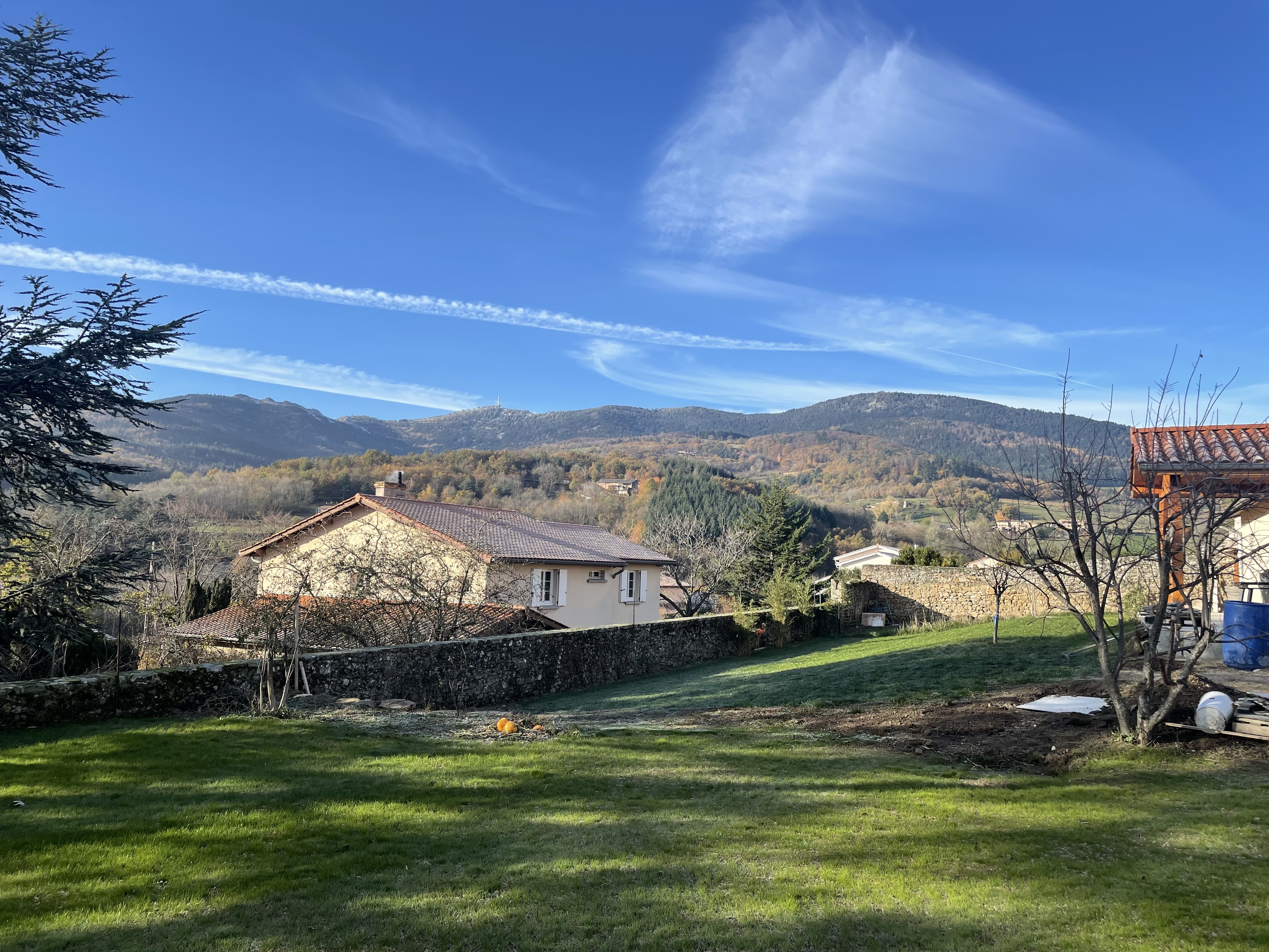 Vue sur le pilât.