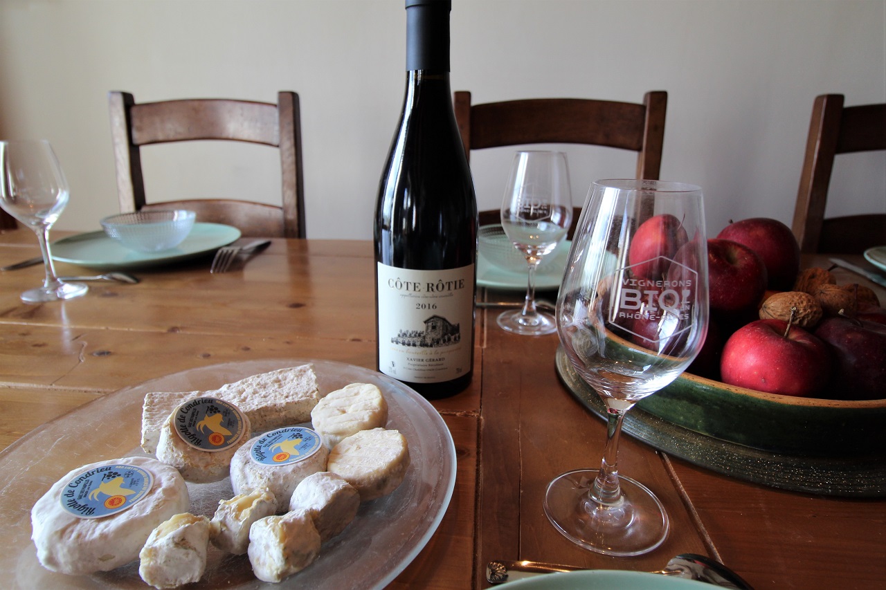 Gîte des Pampilles - Les Haies (Rhône, Pilat, proximité de Vienne et Condrieu) : produits locaux.