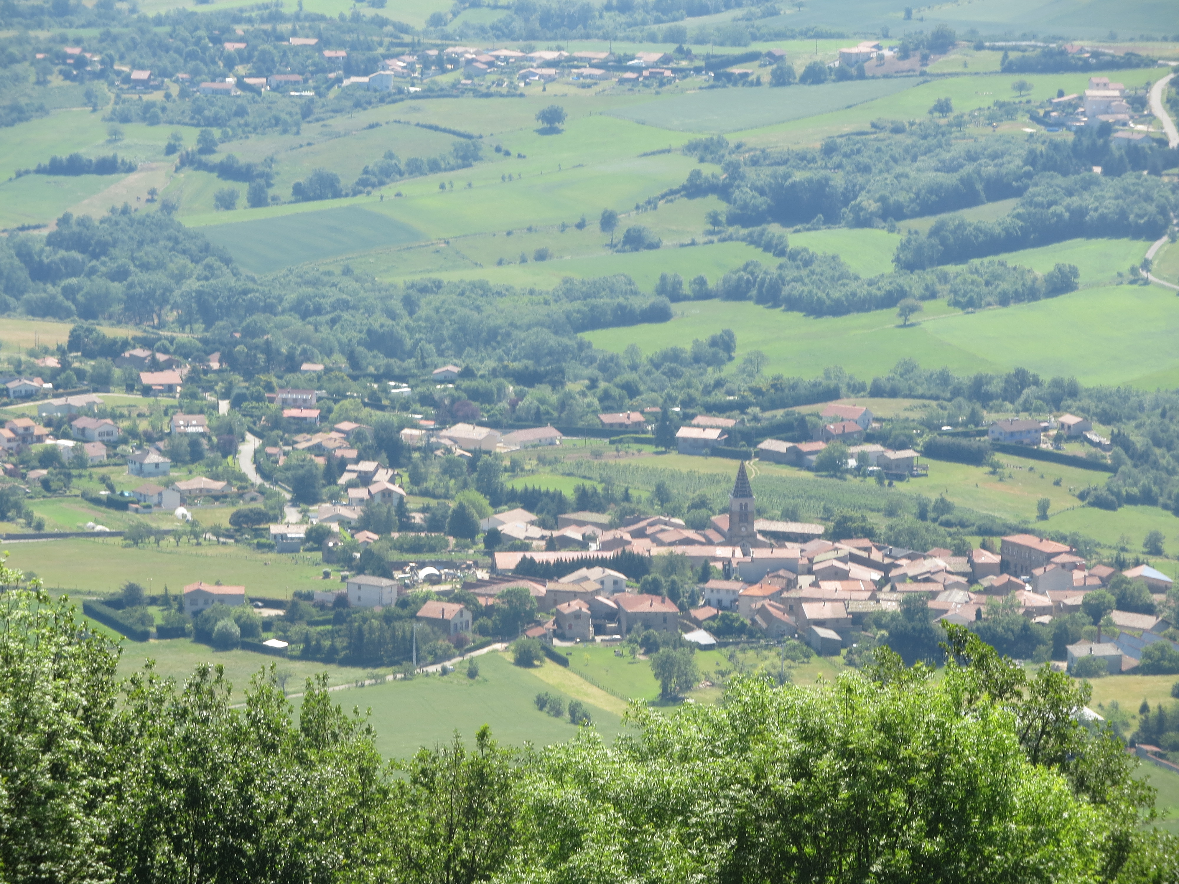 Vue du village 