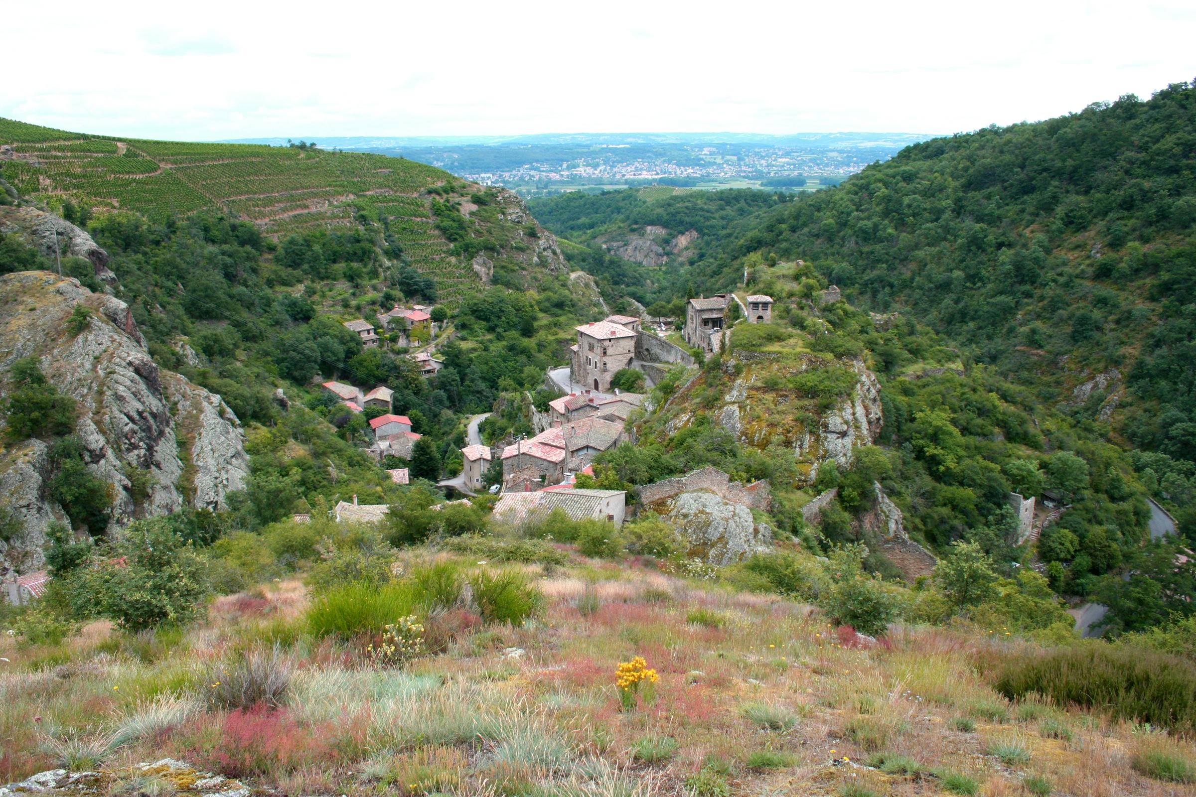 Vue du village