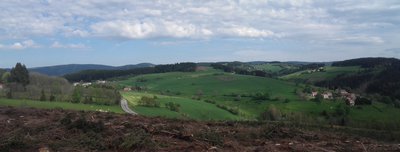 Vue du plateau de la Barbanche