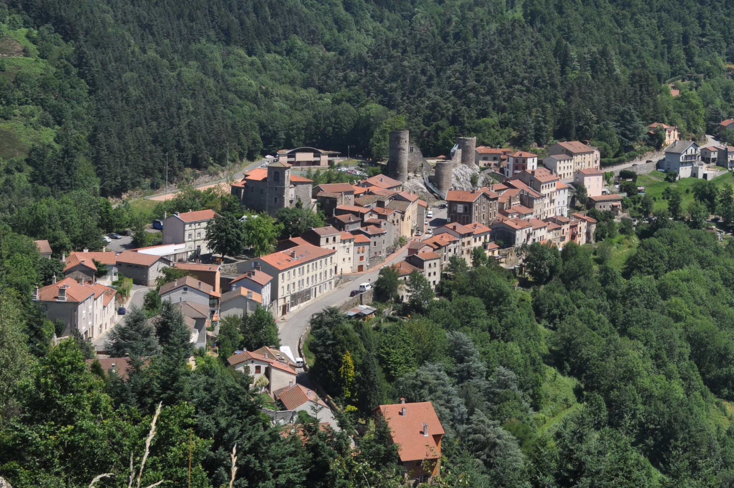 Vue du village