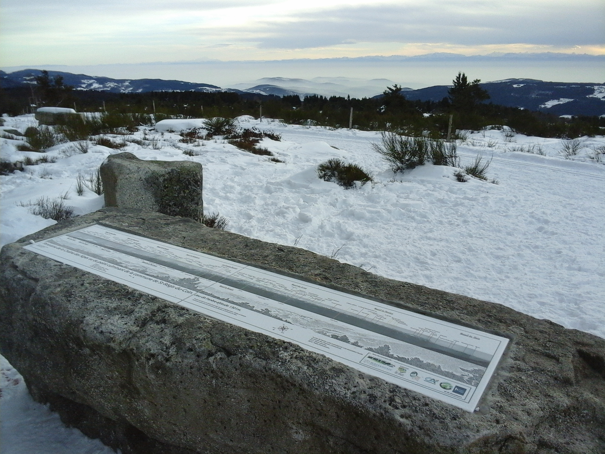 Table d'orientation de Panère