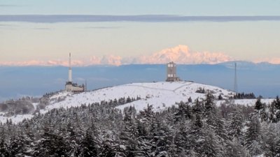 Vue sur le Mont Blanc
