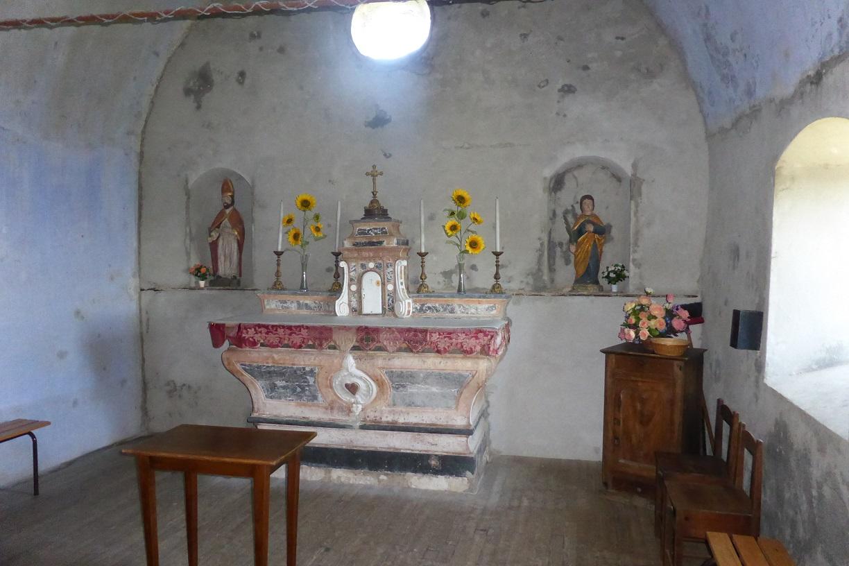 Intérieur de la Chapelle de St Sabin