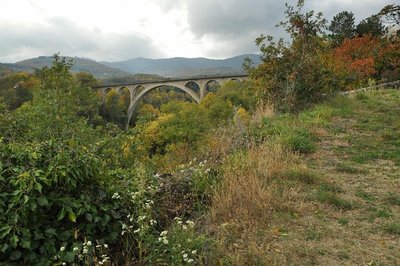 vue sur le viaduc