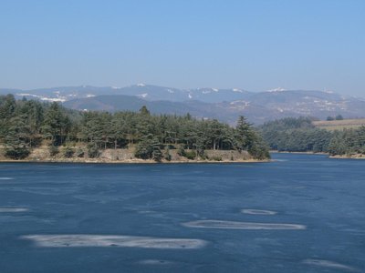 Barrage du Ternay paysage